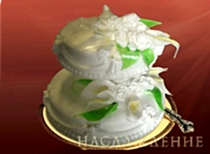 Свадебный торт №37